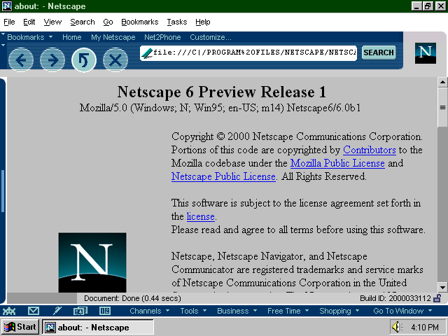 netscape navigator 4.0 download