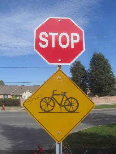 [Stop Spokes signs]