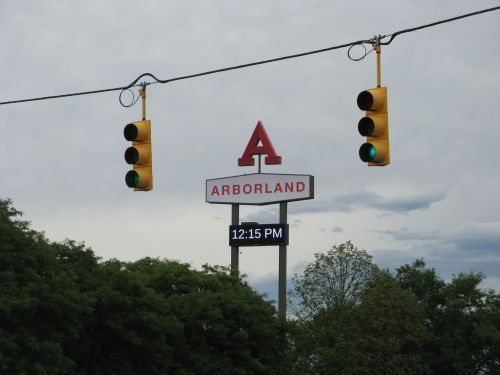 [Arborland sign]