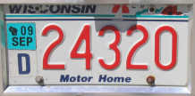 [Wisconsin 2009 motor home]
