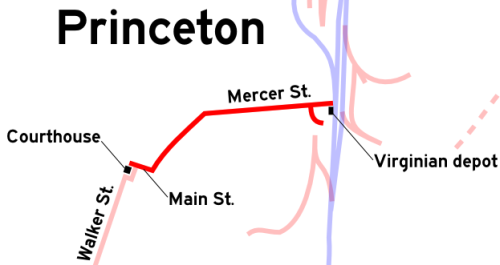 [Streetcar map]